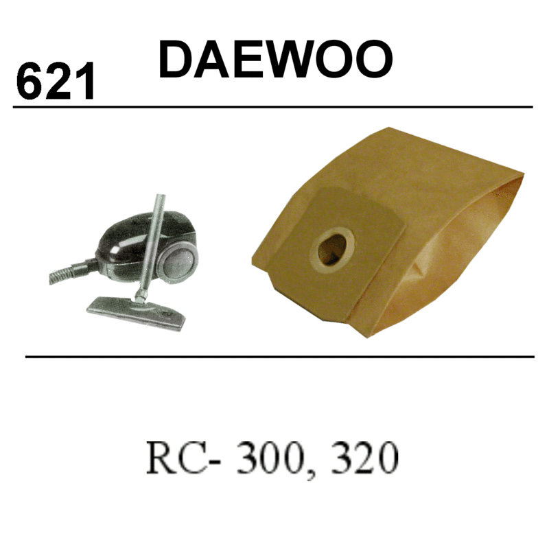 BOLSA SINTÉTICA PARA ASPIRADOR DAEWOO RC300, RC371 BOLSA SINTÉTICA PARA ASPIRADOR DAEWOO RC300, RC371