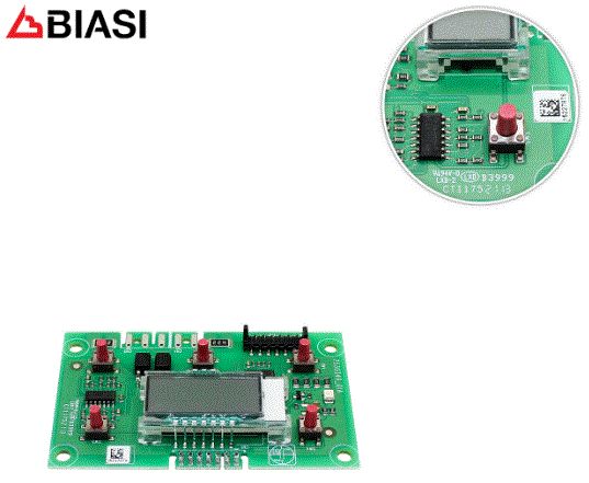 PLACA DISPLAY CALDERA BIASI