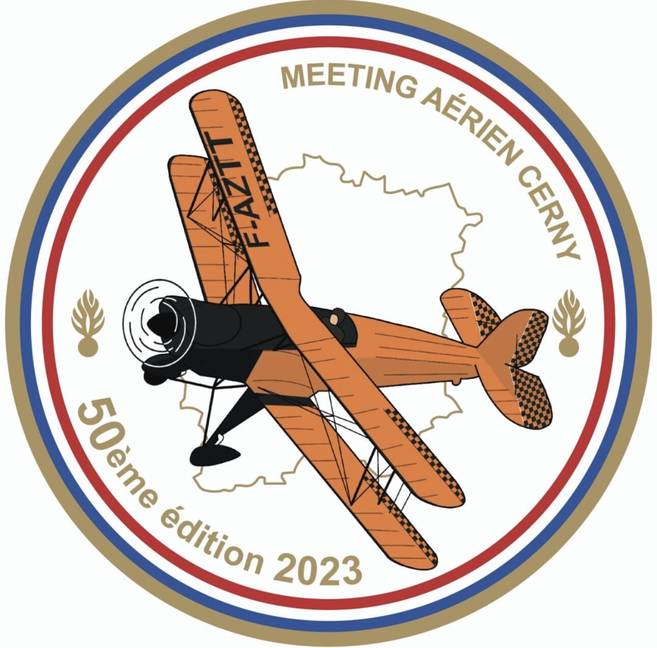 Rondache Meeting aérien de Cerny-La Ferté-Alais 2023