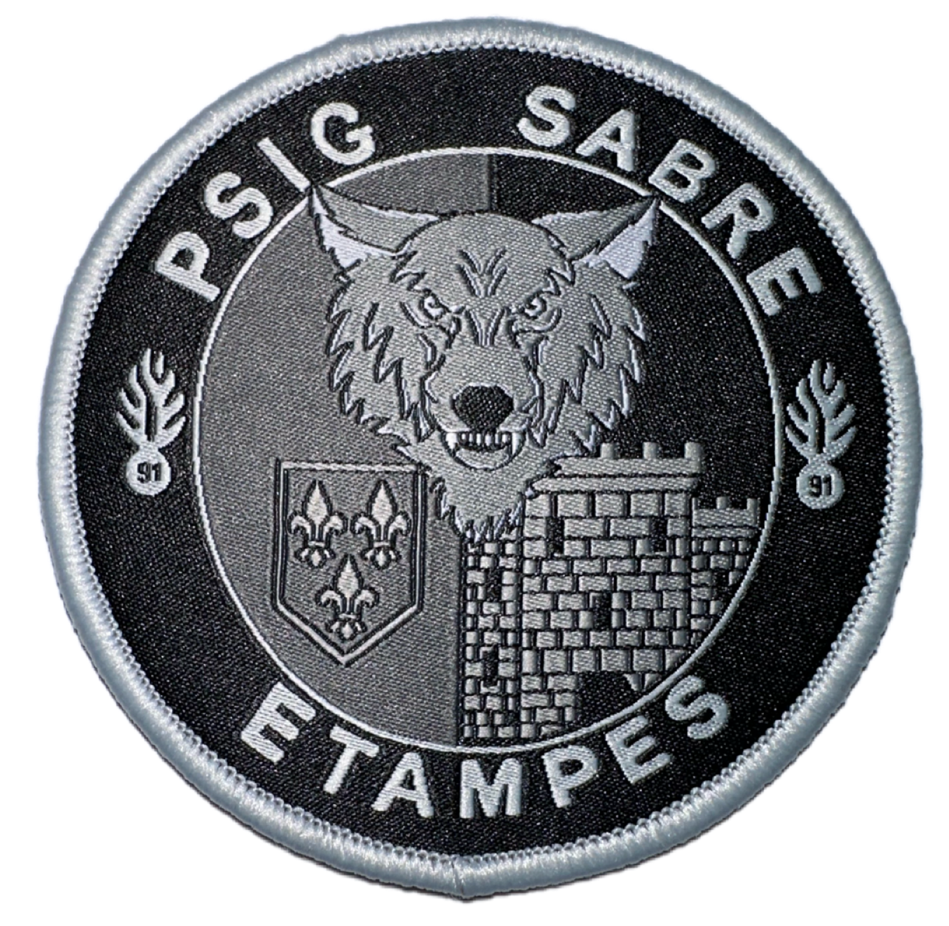 Rondache du PSIG Etampes SABRE 2023 - Tissé