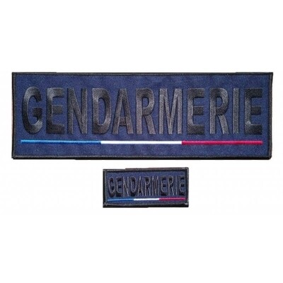 Jeu de bandes Gendarmerie France - Basse visibilité