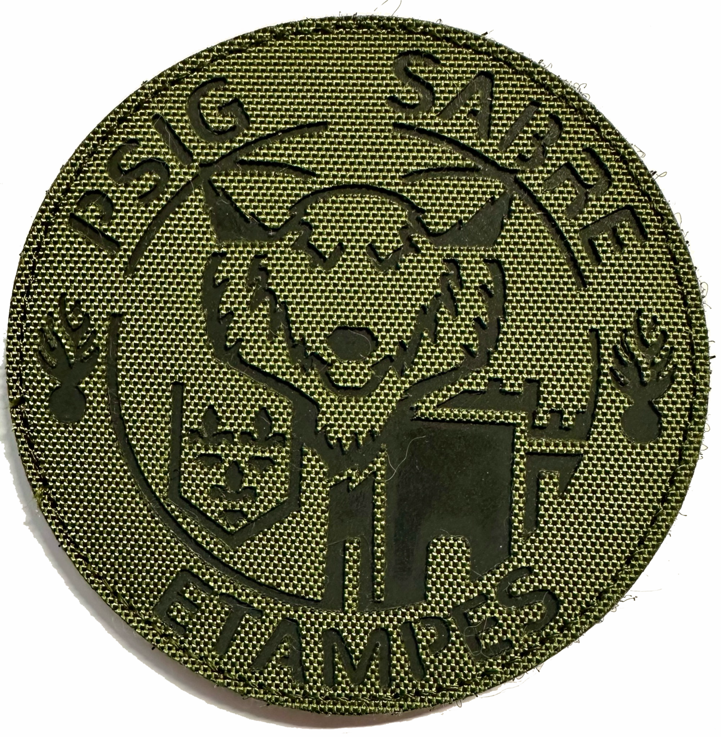 Rondache du PSIG Etampes SABRE 2023 - Laser Cut