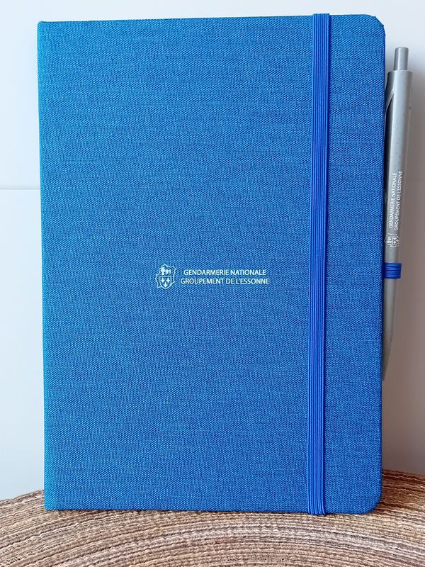 Parure stylo et carnet A5