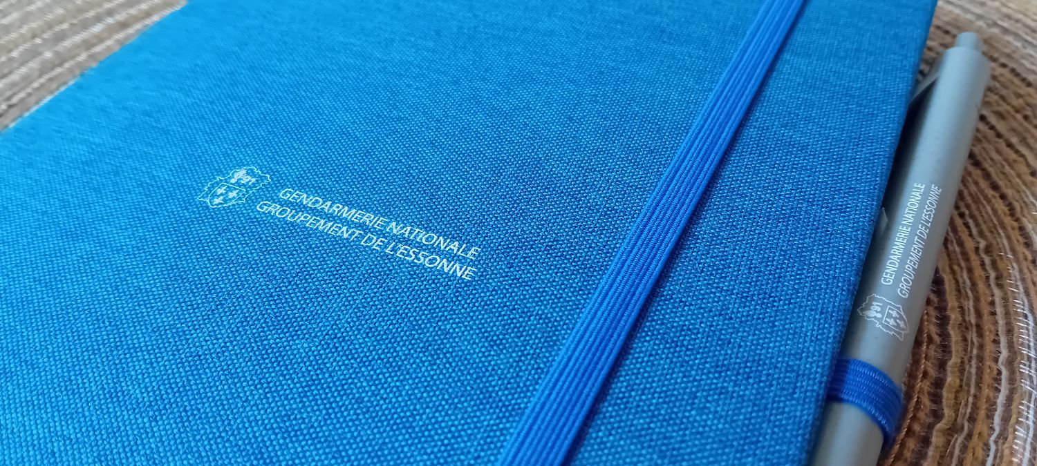 Parure stylo et carnet A5
