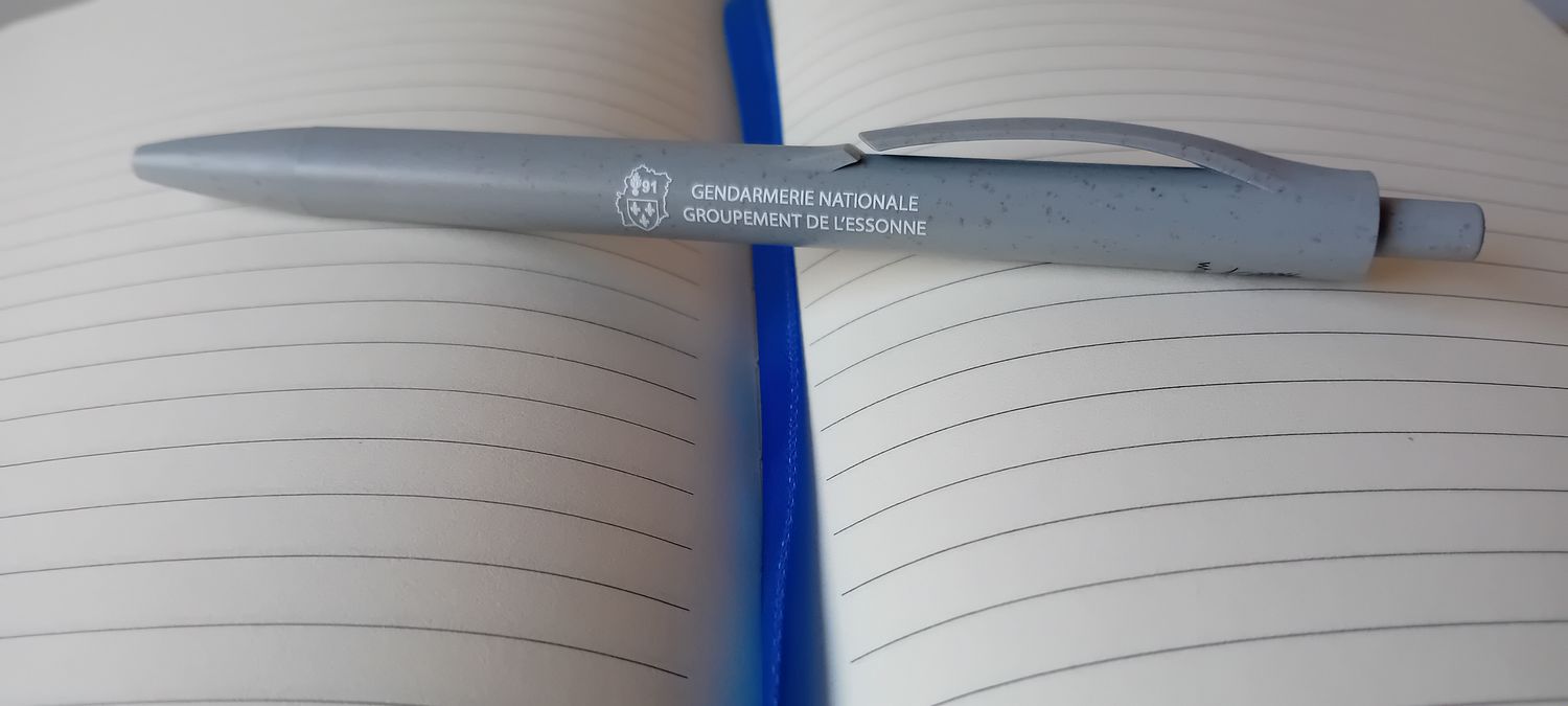 Parure stylo et carnet A5
