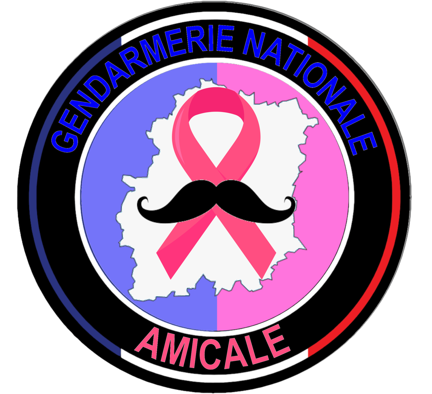 Rondache Octobre Rose / Movember