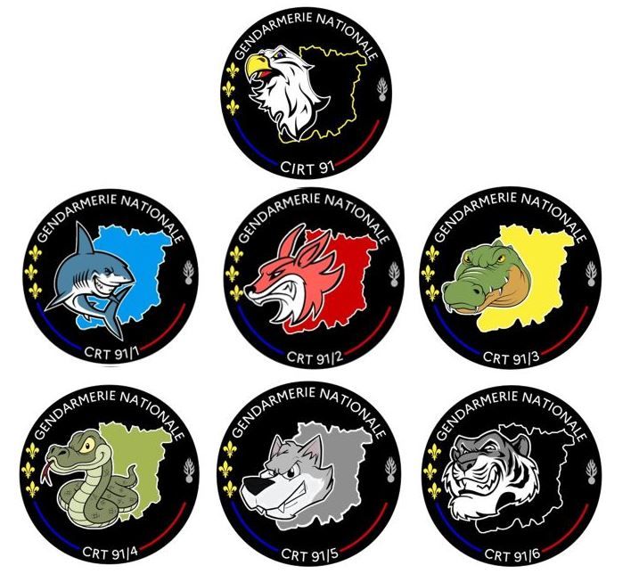 Lot - Rondaches des Compagnies de Réserve Territoriale (+ CIRT offerte)