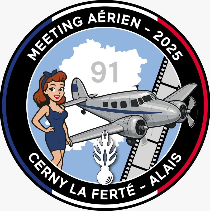 Rondache Meeting aérien de Cerny-La Ferté-Alais 2025