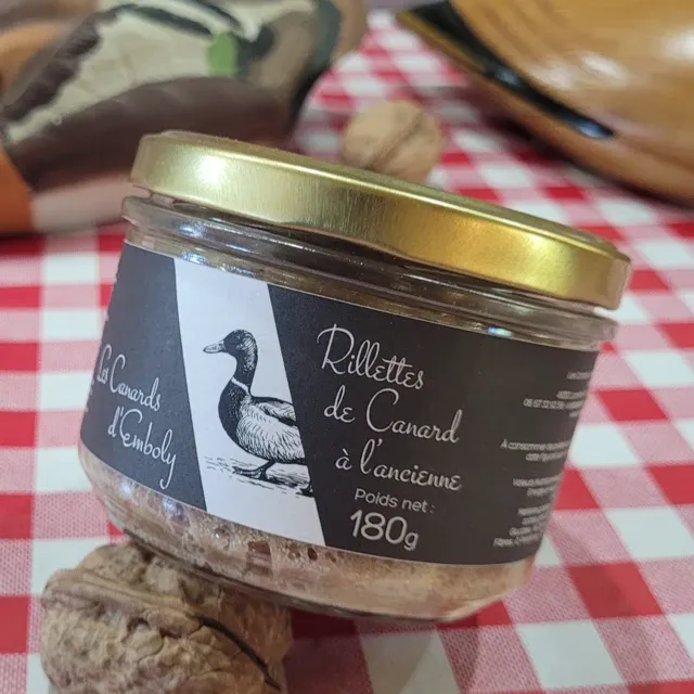 Rillettes de canard à l&#39;Ancienne