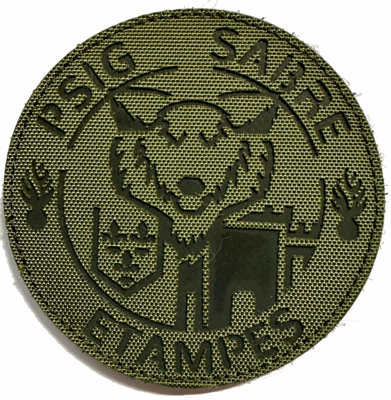 Rondache du PSIG Etampes SABRE 2023 - Laser Cut
