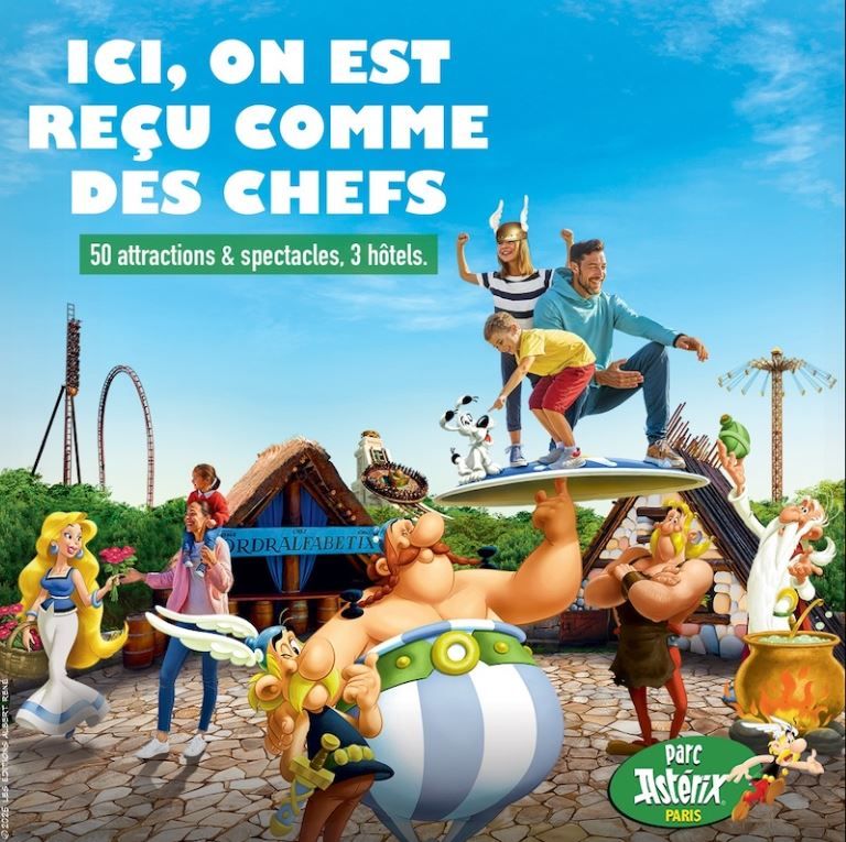 Parc Astérix - billet à date libre (1 ou 2 jours)