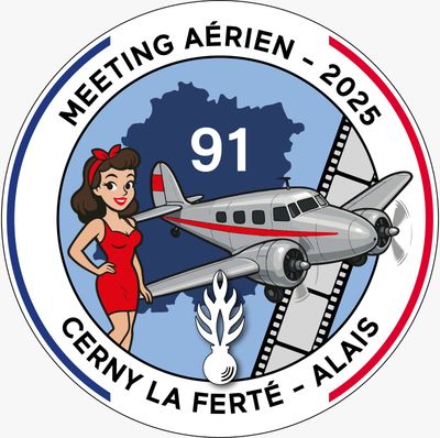 Rondache Meeting aérien de Cerny-La Ferté-Alais 2025 Rondache Meeting aérien de Cerny-La Ferté-Alais 2025