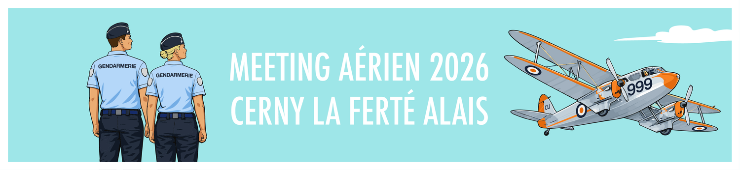 Porte-clé flamme Meeting aérien de Cerny-La Ferté-Alais 2026