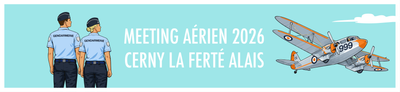 Porte-clé flamme Meeting aérien de Cerny-La Ferté-Alais 2026