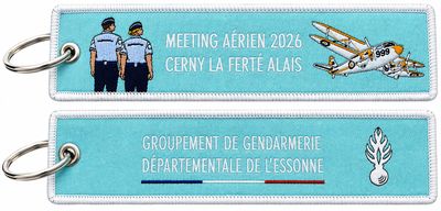 Porte-clé flamme Meeting aérien de Cerny-La Ferté-Alais 2026