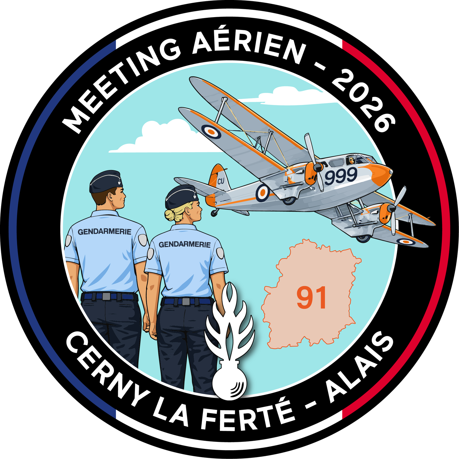 Rondache Meeting aérien de Cerny-La Ferté-Alais 2026