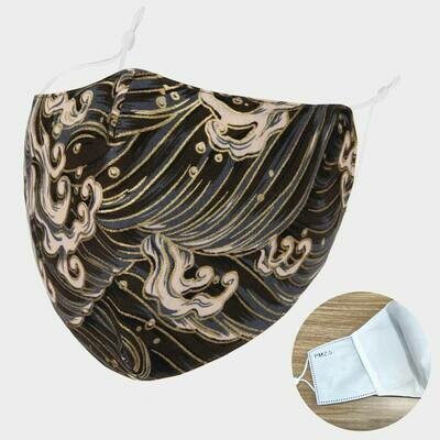 Paisley Print Cotton Fashion Mask