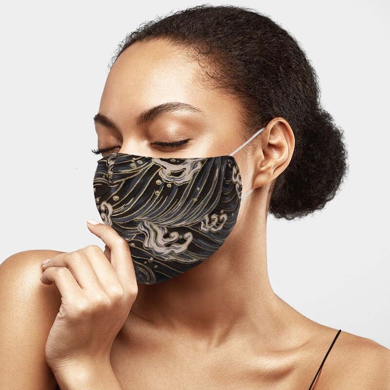 Paisley Print Cotton Fashion Mask