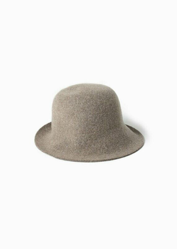100% WOOL BUCKET FEDORA HAT