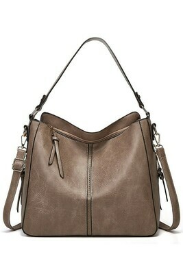 Vegan Leather Shoulder Handbag