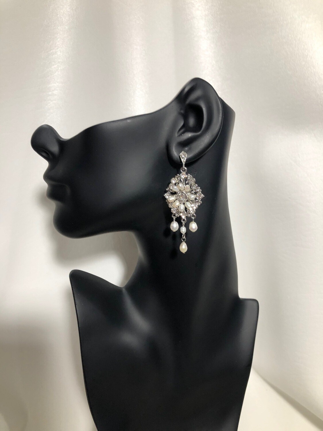 Freshwater Pearl Chandelier Earrings