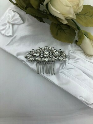 Multi Shape Full Crystal Modern Hair Comb