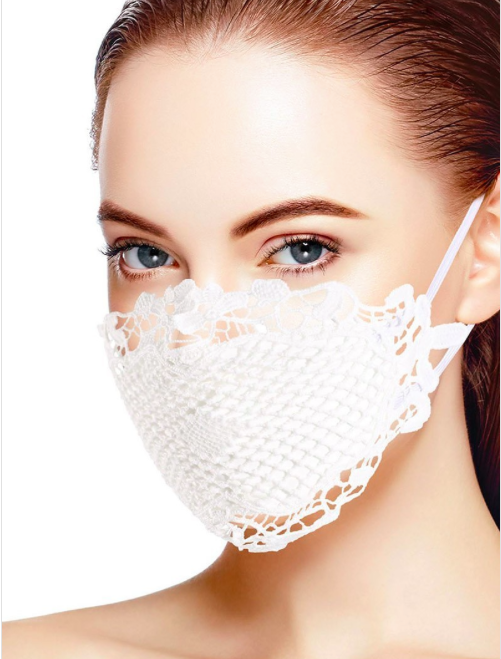 FUNTEZE ASSORTED MASKS, COLOR: WHTLACE