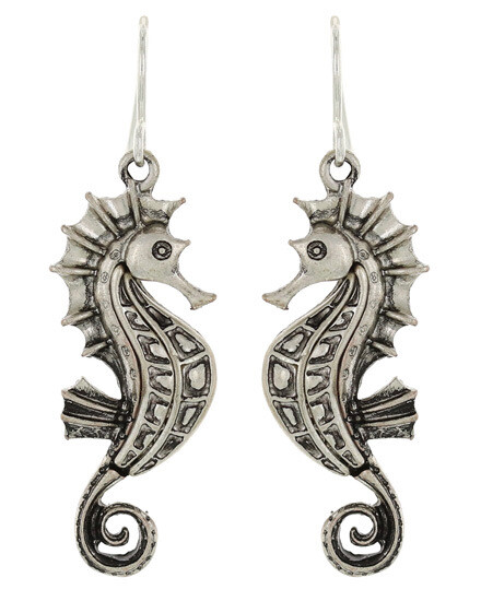 Sea Life Metal Dangle Earring Set