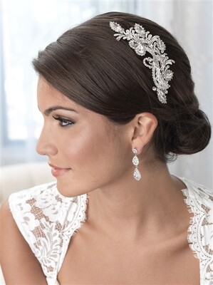 Spectacular Swarovski Crystal Hair Clip