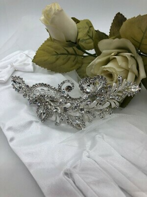Spectacular Swarovski Crystal Hair Clip