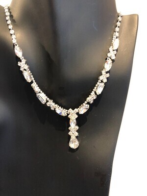 Clear Crystal Marquise/Pear Drop Set