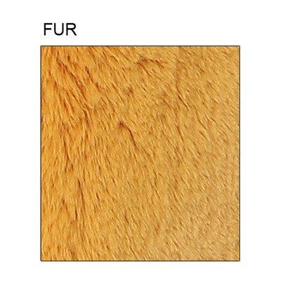 Mustard Faux Fur Collar Cuff Detail Poncho