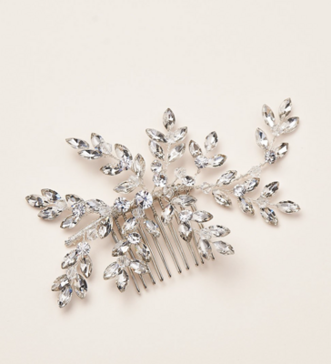 Beautiful Marquise Crystal Spray Hair Comb