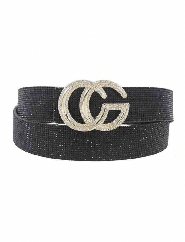 Designer Look Rhinestone Belt