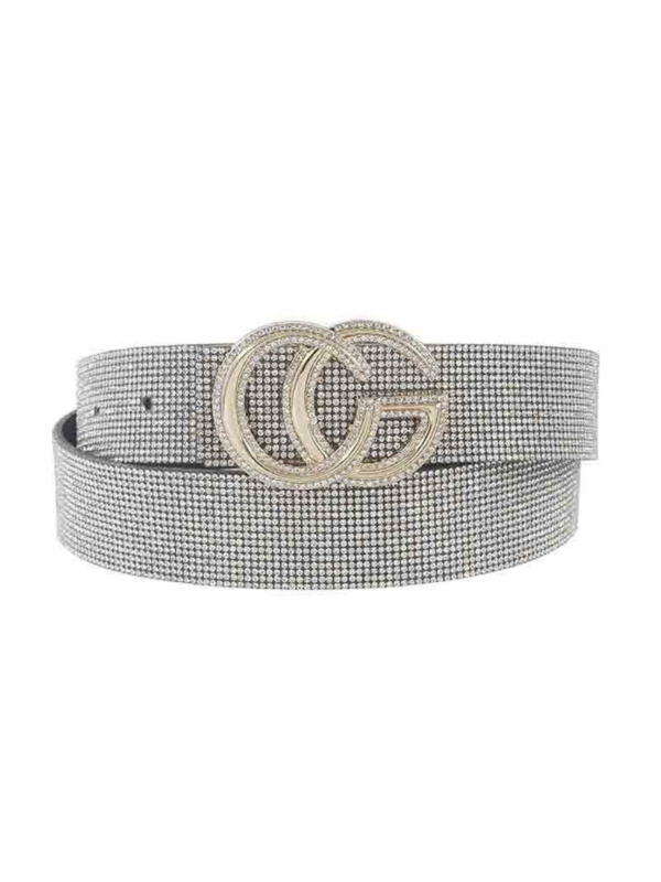 Designer Look Rhinestone Belt