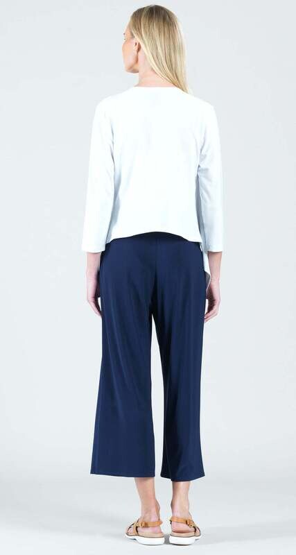 White Modern Tie Front Cardigan