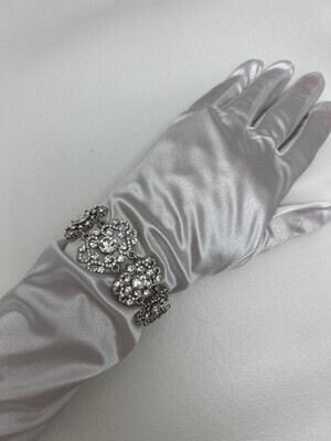 Crystal Vintage Scroll Bracelet