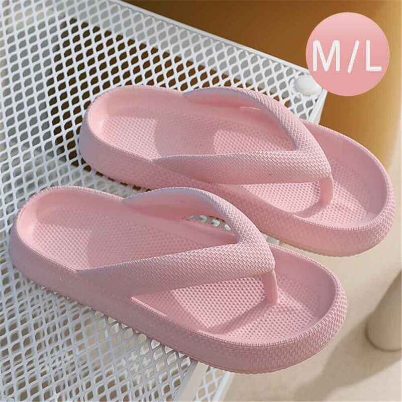 Solid Soft Sole Indoor/Outdoor Flip Flop Slippers