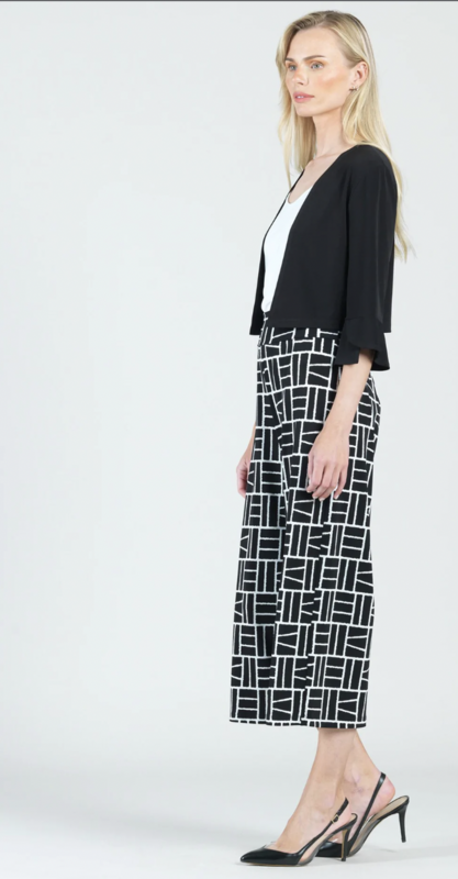 Black Tulip Cuff Shrug