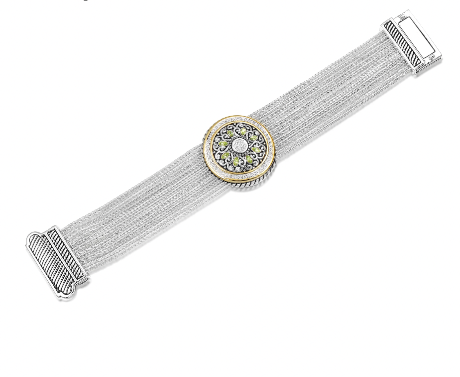 Designer Inspired  High Style Multi Chain Magnetic Bracelet