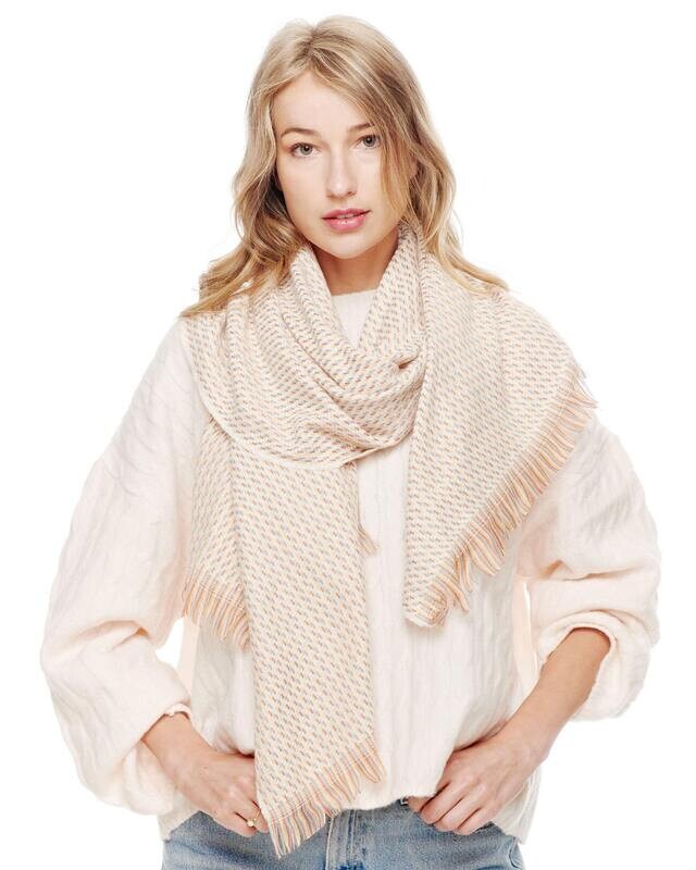 Soft Multi Color Oblong Scarf