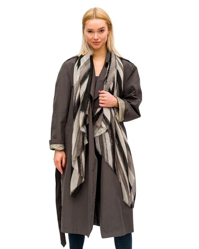 Multi Color Printed Light Weight Oblong Scarf