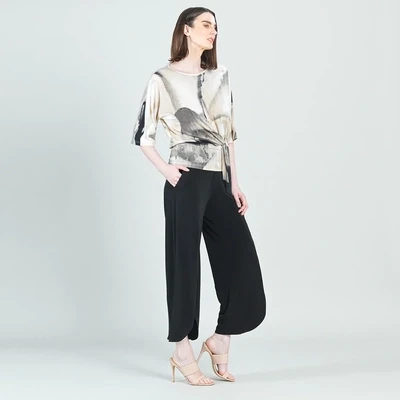 Watercolor Side Tie Top