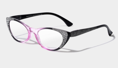 Black/Pink Bling Readers