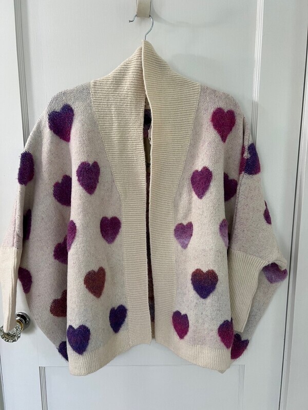 Sweet Love Cape Cardigan Sweater