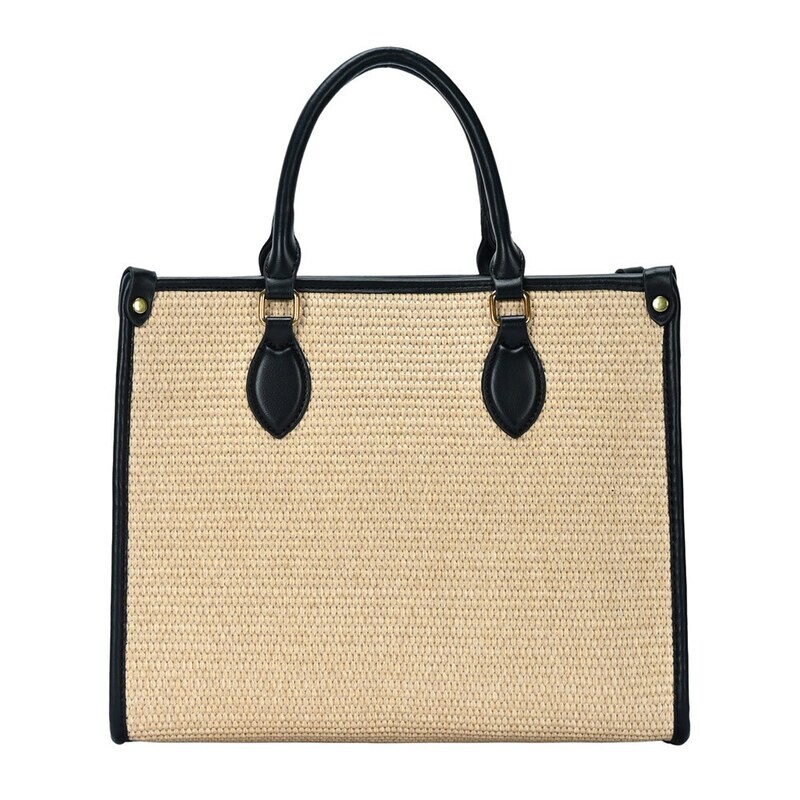 Rachel Zoe Raffia Top Handle Crossbody Bag