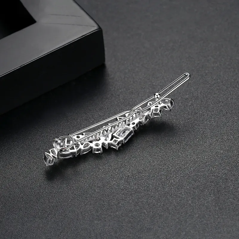Multi Shaped AAAA Cubic Zirconia Barette