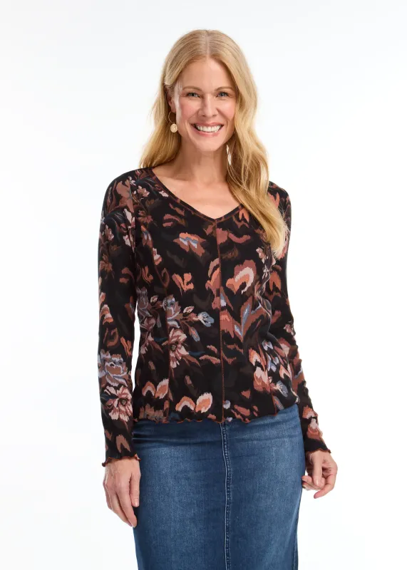 FDJ Local Artist Long-Sleeve V-Neck Top
