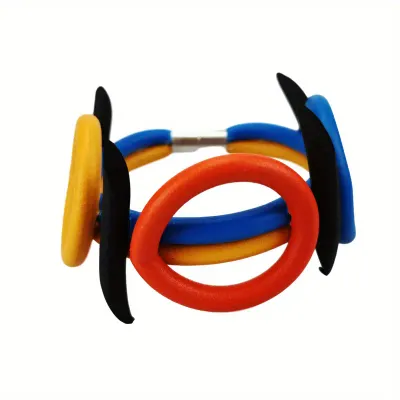 Unique Artist Inspired Design Rubber Bracelet