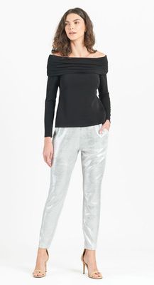 Black Cozy Knit Ruched Off The Shoulder Sweater